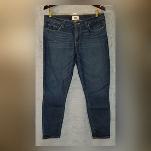 Paige Verdugo Midrise Skinny Cropped Jeans,  31